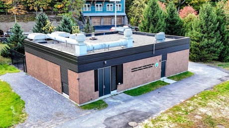 New Saratoga Pump Station Exterior